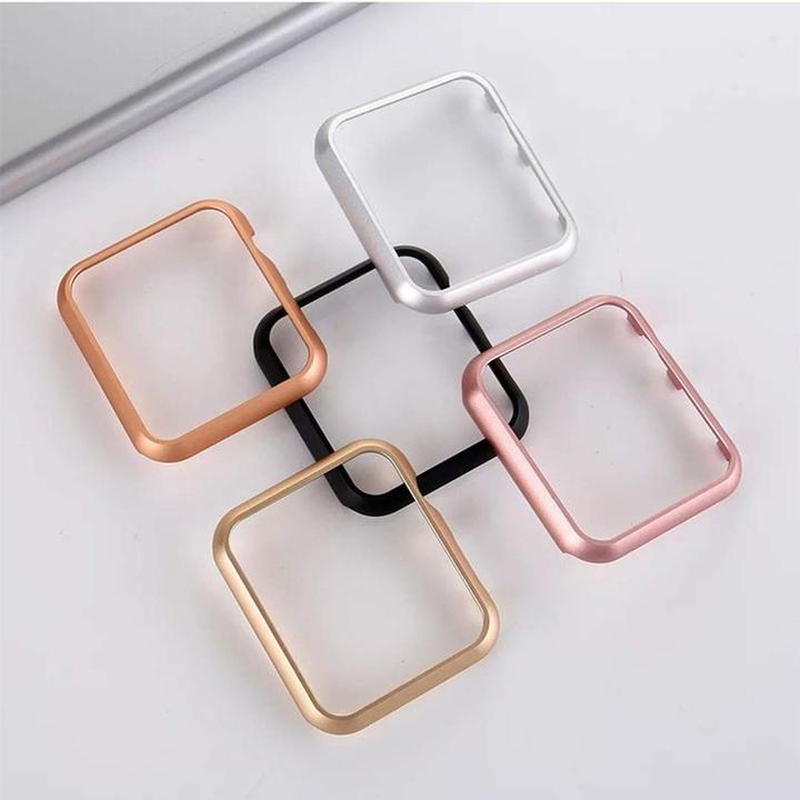 Immagine prodotto Hermex Apple Watch 44mm / 42mm Custodia rigida in metallo Sleeve ROSÉGOLD / PINK