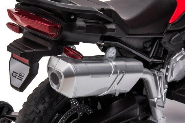 Produktbild Es-toys Elektro Kindermotorrad BMW F850 GS – 12V7A Akku – mit Stützräder, Musik und Lichter -EVA Reife