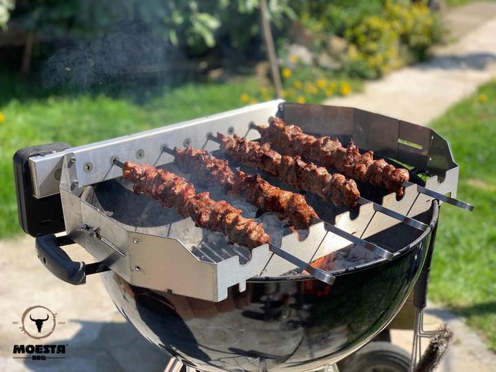 Produktbild Moesta BBQ Grillaufsatz Churrasco-Set für Ø 57/60 cm PizzaRing
