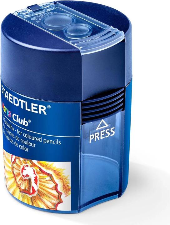 Actual product image Staedtler 512 F Double sharpening box blister card, Noris Club Design