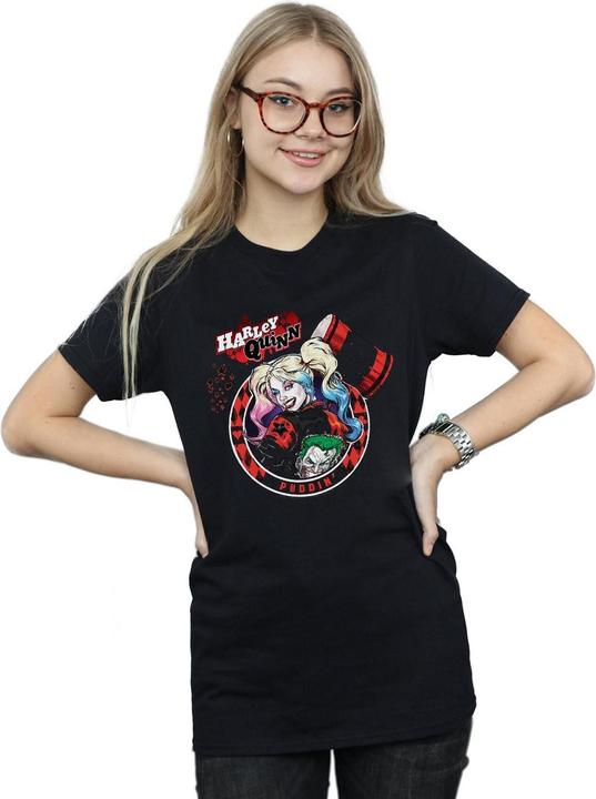 Produktbild Harley Quinn Joker Patch TShirt (L)