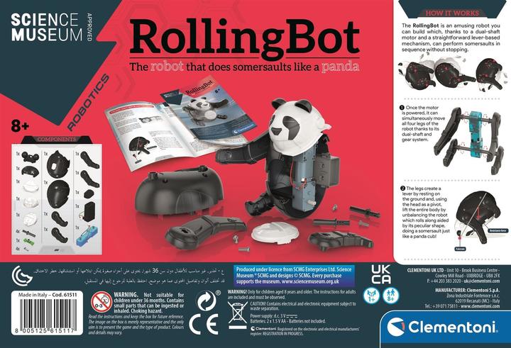 Immagine prodotto Clementoni Robot Panda Rooling (DK) (I-78777)