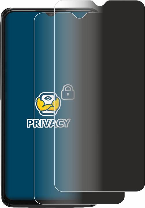 Productafbeelding BROTECT Anti-spionnetje privacyfolie Beschermfolie tegen blauw licht (2 Stuk, Samsung Galaxy A13 5G)