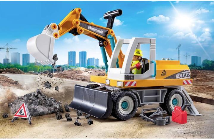 Actual product image Playmobil Excavator (71749, Playmobil Action Heroes)