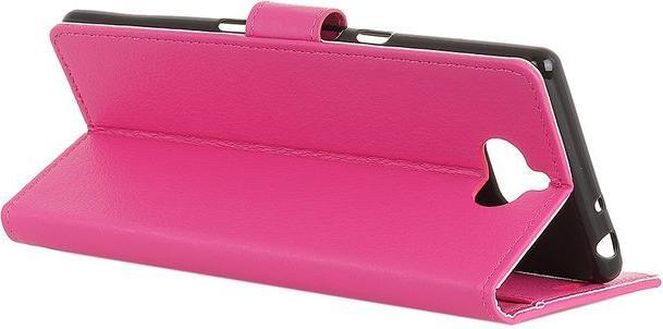 Actual product image MU Classic Litchi Leather Bookcover Series (Sony Xperia XA3)