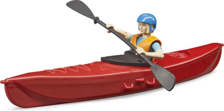 Actual product image Bruder Kayak with figure