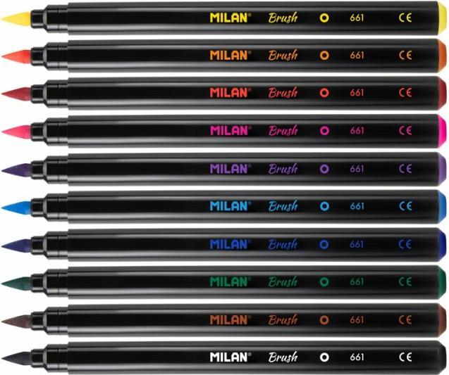 Image du produit Crayons-feutres PINCEL BRUSH, 10 couleurs (10 couleurs, 10 x)