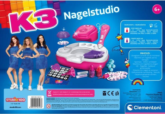 Productafbeelding Clementoni Nagelstudio K3