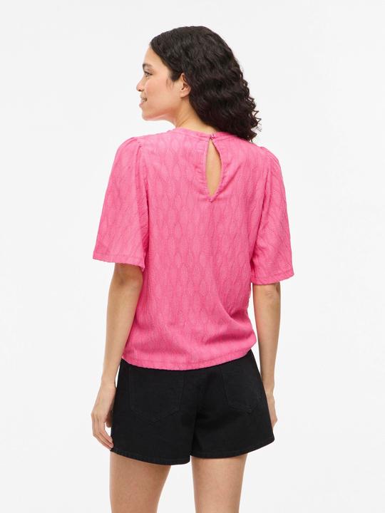 Actual product image Vila VIASHINA Rundhals Oberteil mit kurzen Ärmeln (L)