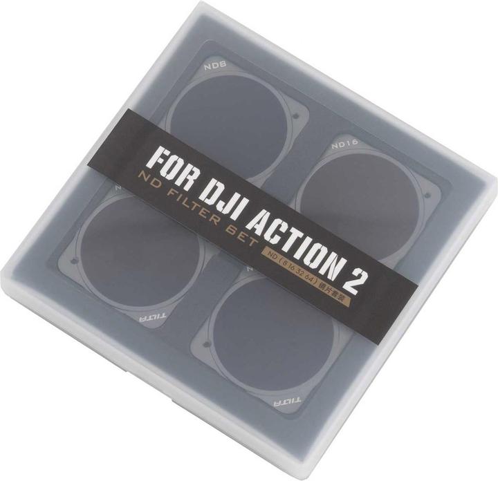 Image du produit Tilta Kit de filtres ND pour DJI Action 2 (Filtres)