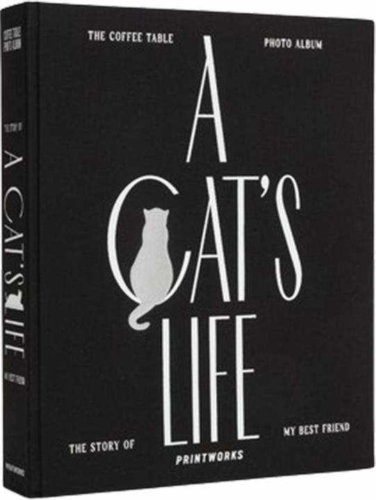 Produktbild Printworks Fotoalbum a Cats Life schwarz (28 x 21 cm)