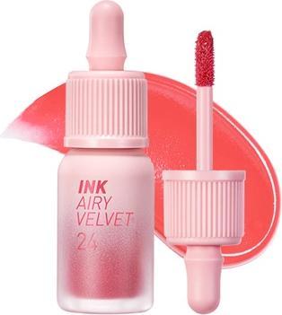 Actual product image Triton Ink Airy Velvet Lip Tint Liquid Lip 0.14 fl oz 024 Heavenly Peach (024 Heavenly Peach)