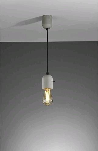 Böhmer Suspensions pour luminaires en béton avec interrupteur rotatif