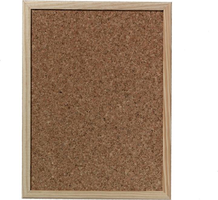Herlitz Pinboard cork with wooden frame (Bulletin board, 30 x 40 cm)