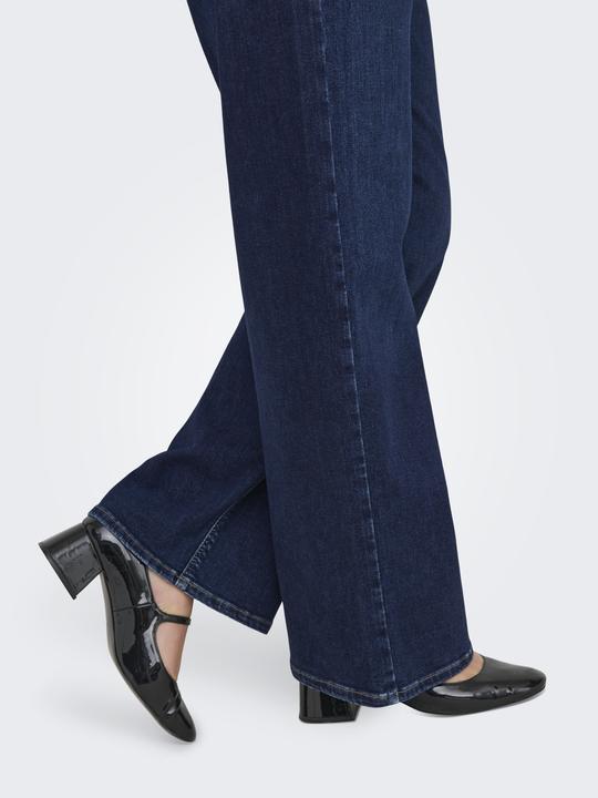 Produktbild Only Weiter Beinschnitt Hohe Taille Curve Jeans Weit geschnitten jeans (W44/L34)