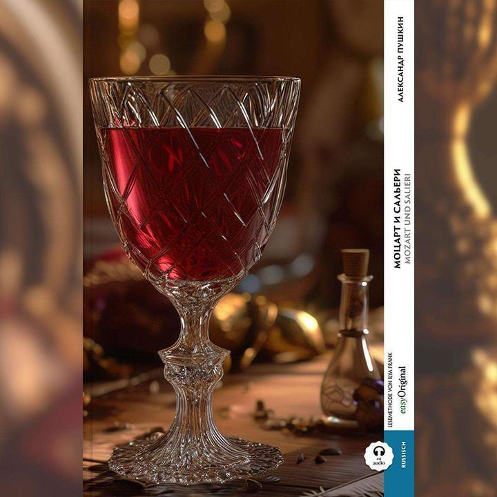 Actual product image Mozart und Salieri (Buch + Audio-Online) - Frank-Lesemethode - Kommentierte zweisprachige Ausga (German, Russian, Ilya Francs, Maximilian Schatz, Alexander Pushkin, 2024)