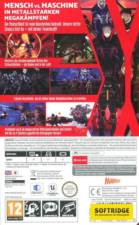 Actual product image Nintendo Daemon X Machina (Switch, DE)