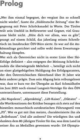 Produktbild Peter Schröcksnadel (Florian Madl, 2021)