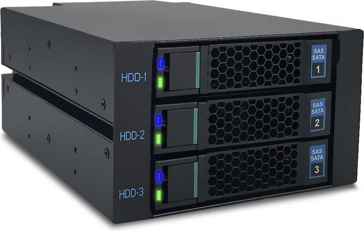 Image du produit Fantec WR-C2131-6G Fond de panier pour 3x 3,5/2,5 HDD/SSD (2.5", 3.5")