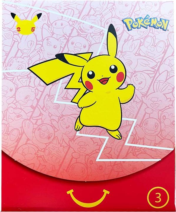Produktbild Pokémon 25th Anniversary McDonalds Promo Booster 2021 (Englisch, Booster Pack)