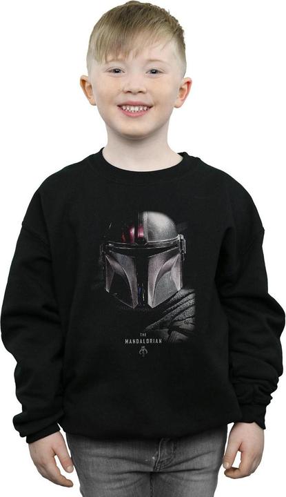 Actual product image Star Wars Boys The Mandalorian Poster Sweatshirt (116)