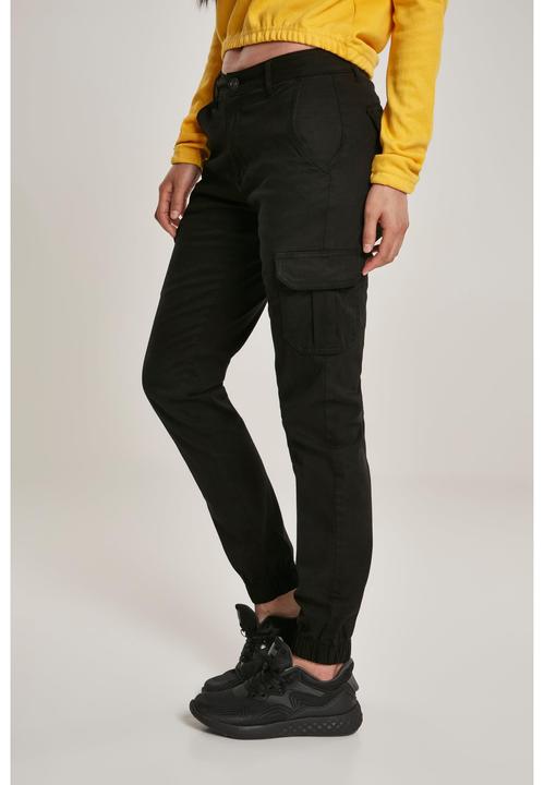 Actual product image Urban Classics Ladies High Waist Cargo Pants (32)