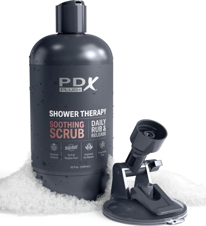 Produktbild Pdx Plus Duschtherapie Beruhigendes Peeling Hellbraun