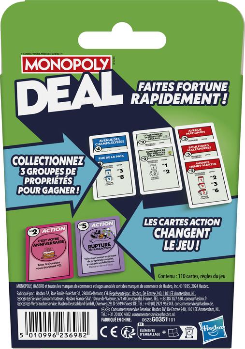 Image du produit Monopoly Deal New (Français)