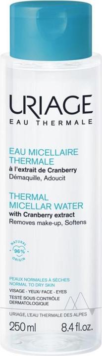 Actual product image Uriage Micellar water normal and dry skin liq (Micelle water, 250 ml)