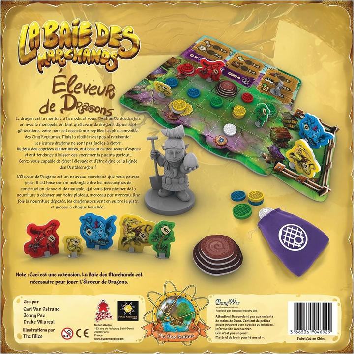 Produktbild Super Meeple Eleveur de dragons Ext Baie d March f (Französisch)