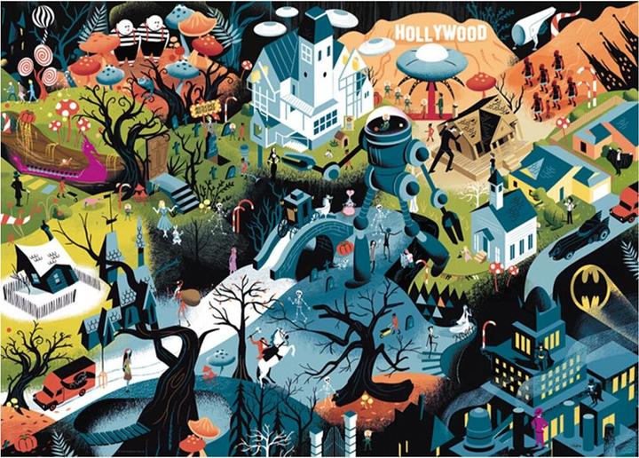 Actual product image Heye Tim Burton Films (1000 pieces)