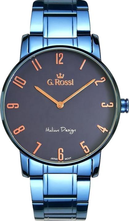 Gino Rossi watch 10194B-6F3 (zg257g) blue universal watch (42 mm)