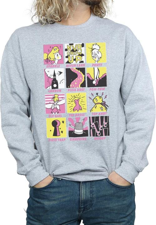 Produktbild Disney Tinkerbell Squares Sweatshirt (3XL)
