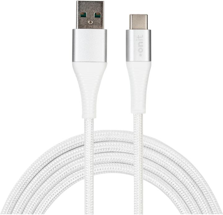 Onit USB 2.0-Kabel USB A - USB C 0.5 m, Weiss (0.50 m, USB 2.0)