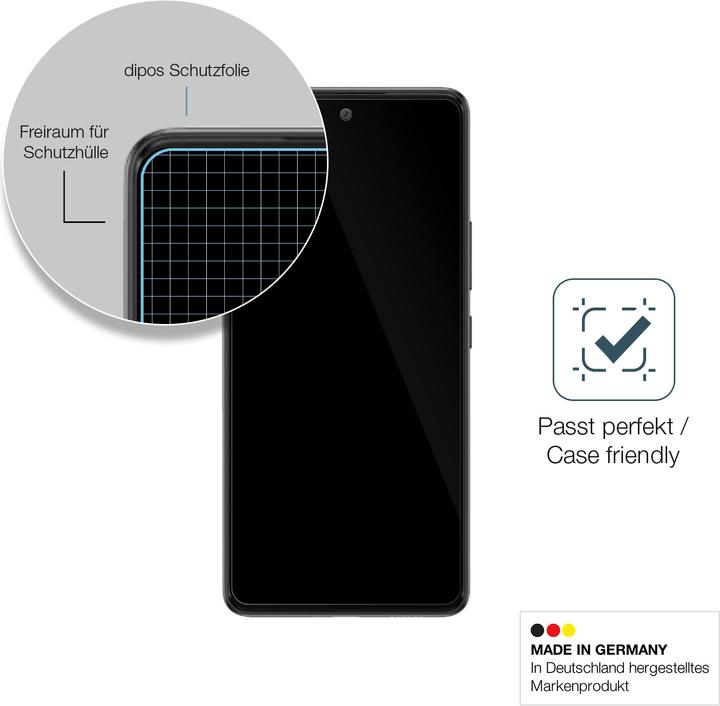 Actual product image Dipos Screen Protector Anti-Shock (1 Piece, Samsung Galaxy A53 5G)