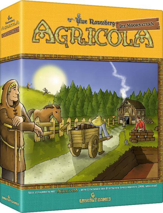 Lookout LOOD0030 - Agricola: Moorbauern, Brettspiel, für 1-5 Spieler, ab 12 Jahren (DE-Erweiterung) (German)