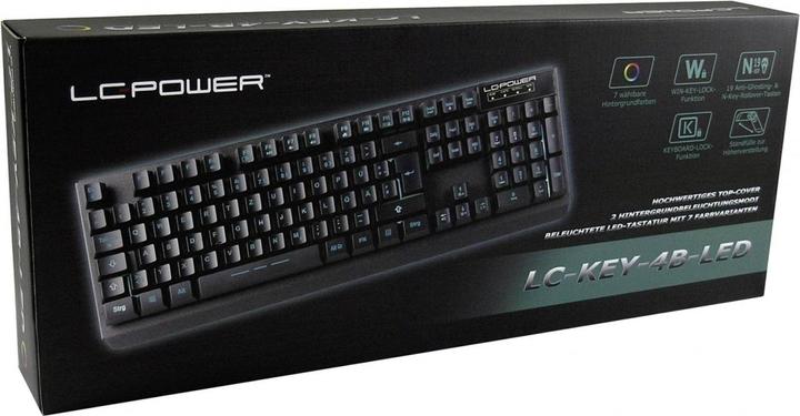 Immagine prodotto LC-Power LC-KEY-4B LED (DE, Cablato)