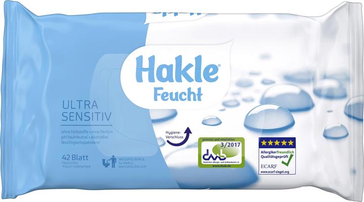 Image du produit Hakle Ultra Sensitive (42 pièce(s))