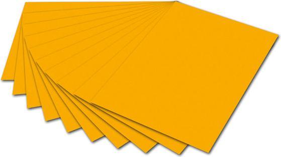 Actual product image Folia Photo cardboard A4, dark yellow, 50 pieces (300 g/m², 1 x)