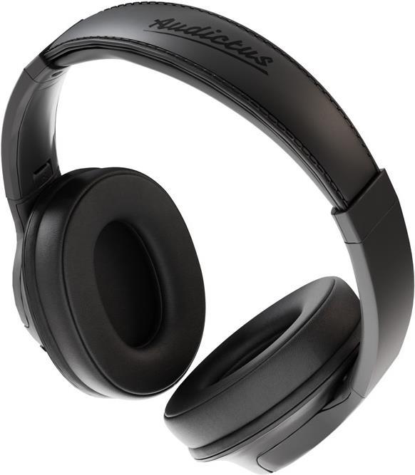 Image du produit Audictus Casque Champion Pro, supra-auriculaire, sans fil, microphone, noir (0.83 h, Sans fil)