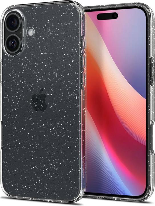 Actual product image Spigen Liquid Crystal case for iPhone 16 6,1" glitter crystal (Apple iPhone 16)