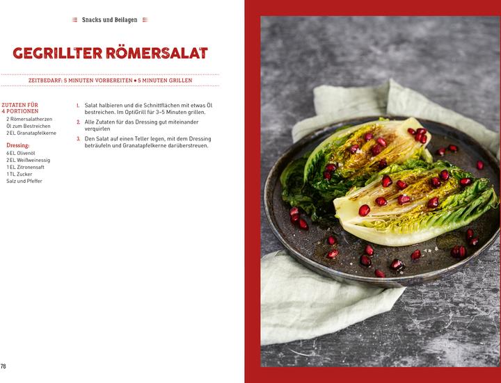 Produktbild Rezepte für den Optigrill (Deutsch, Michael Gerhardy, 2022)