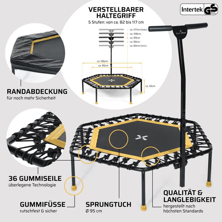 Produktbild Sportplus Fitness Trampolin (126 cm)
