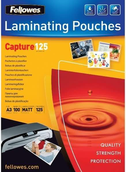 Fellowes Feuilles de laminage (A3, 100 pièce(s), 125 µm)