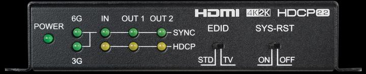 Produktbild CYP 2-Weg HDMI-Splitter 4K