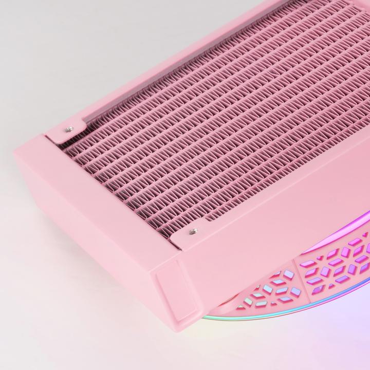 Actual product image Mars Gaming Kit Watercooling Aio Ml-One RGB - 120mm (Rose)