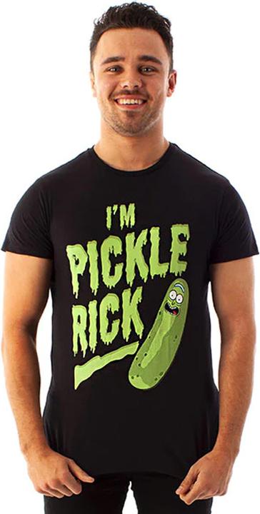 Actual product image Rick And Morty I'M Pickle Rick Tshirt Short Sleeve (L)