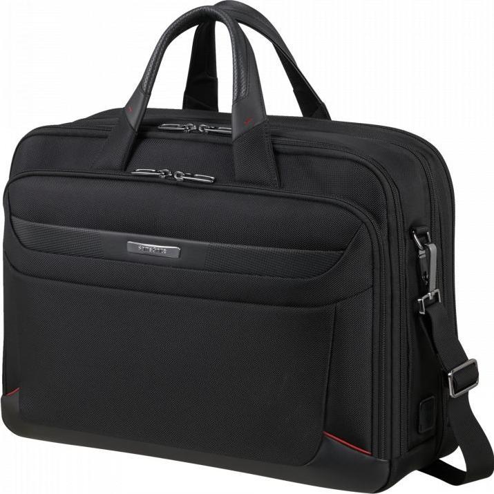 Immagine prodotto Samsonite Pro-DLX6 borsa a tracolla da 17,3 pollici, nero (17.30", Universale)