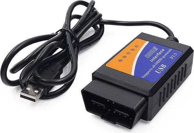 Immagine prodotto JTI Lettore di codici di errore USB ELM327 / OBD2 per la diagnostica dei veicoli