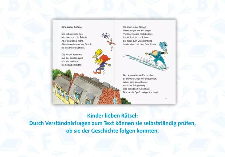 Actual product image Ravensburger Die Superhelden-Schule (German, Rüdiger Bertram, Heribert Schulmeyer, 2021)